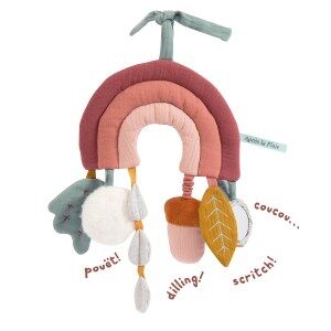 rainbow baby activity toy